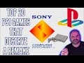 PS1 30th Anniversary - 20 PS1 Games That Deserve a Remake