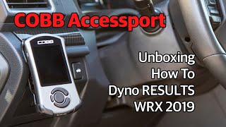 COBB Accessport Unboxing | How to Install | Dyno RESULTS Subaru WRX