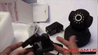 Foscam FI8918W Wireless IP Camera Unboxing