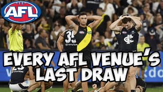 EVERY AFL VENUE'S LAST DRAW