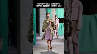 burberry 2025 SS Collection - Women's Wear Highlights