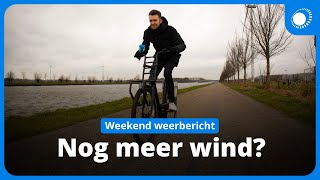 Weekend weerbericht: weer veel wind en regen?