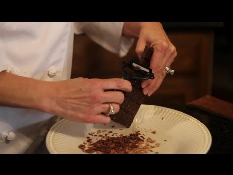 Making Chocolate Curls With a Potato Peeler : Cooking With Chocolate Making Chocolate Curls With a Potato Peeler : Cooking With Chocolate
