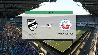 FIFA 21 | SC Verl vs Hansa Rostock - Germany 3.Liga | 10/10/2020 | 1080p 60FPS
