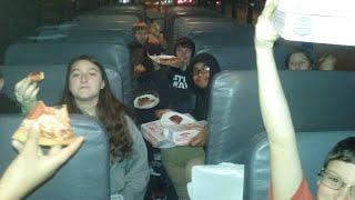 Radford students get Domino's while stranded on bus