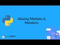 3.3 Aliasing modules and members | Chapter 3 Python Libraries | PYTHON CLASS 12