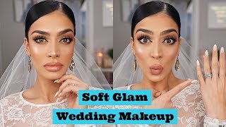 Bridal Wedding Makeup Tutorial | ABH Soft Glam Palette