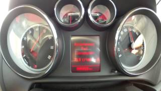 2013 Opel Astra sedan 1.6T Cosmo acceleration