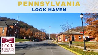 Driving Pennsylvania - A Drive Through Lock Haven and Lock Haven University