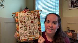 Flosstube #11 - 1000 subscribers!! Final Fall finishes and Christmas WIP parade included