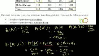 Determining Probabilities With a Table