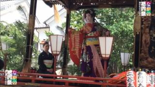 ①ながの祇園祭・東町屋台・前半巡行編