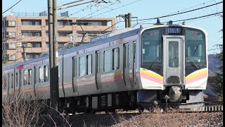 E129系B22編成【4K】信越本線下り445M