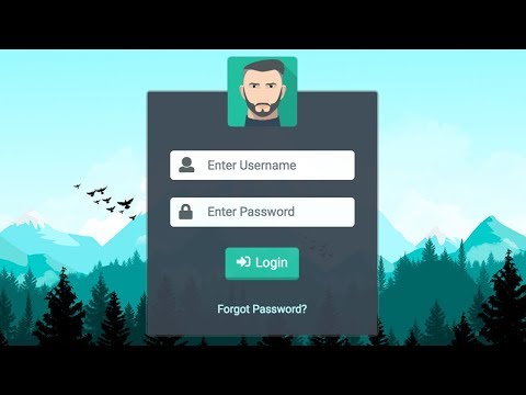 Transparent Login Form with HTML5, CSS3 & Bootstrap 4 Transparent Login Form with HTML5, CSS3 & Bootstrap 4