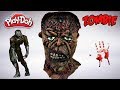 Huevo Sorpresa Gigante de ZOMBIE Muerto Viviente de Halloween de Plastilina Play doh  Español