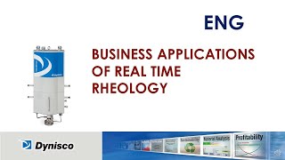 Online Rheometer Webinar | Business applications of real time rheology