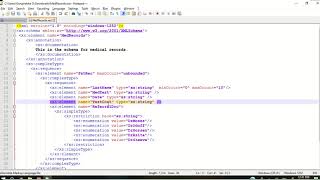 XML Schema HAP 720