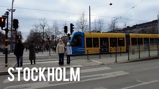 Sweden 4k, Stockholm walking tour-2024