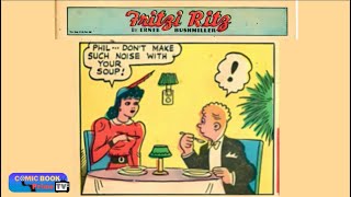 Fritzi Ritz By Ernie Bushmiller - good manners- #shortvideo #shorts #comics #Humor #funny #ytshorts