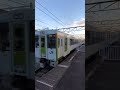 【jr高崎駅】3番ホームから高麗川行きの八高線 ワンマン が出発した🚃💨