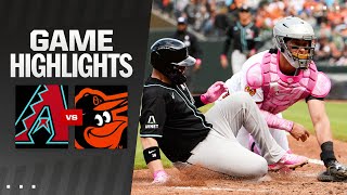 D-backs vs. Orioles Game Highlights (5/12/24) | MLB Highlights