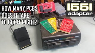 Commodore 1551 Disk Drive Part 2: The Final PCB