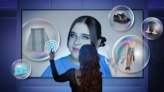 ASMR - Futuristic Personal Stylist 🩵 [Personal Attention Roleplay, Interactive Closet]