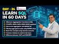 24 SQL Server   Aggregate Functions