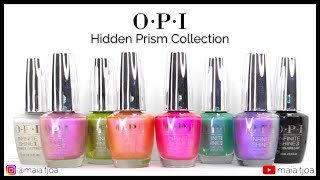 OPI HIDDEN PRISM COLLECTION | OPI Infinite Shine \u0026 OPI Nail Lacquer