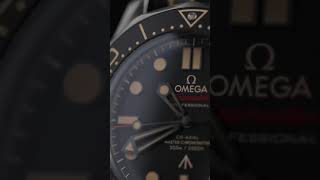 OMEGA SEAMASTER BOND BROWN DIAL TITANIUM CASE NATO STRAP WATCH