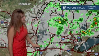 Tuesday morning forecast 8.23.22