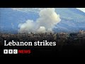 Israel strikes southern Lebanon as Hezbollah leader condemns fatal device attacks | BBC News