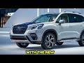 the 2025 subaru forester a bold evolution in suv design