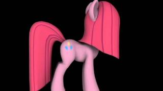 Pinkamena Diane Pie 3d Turntable