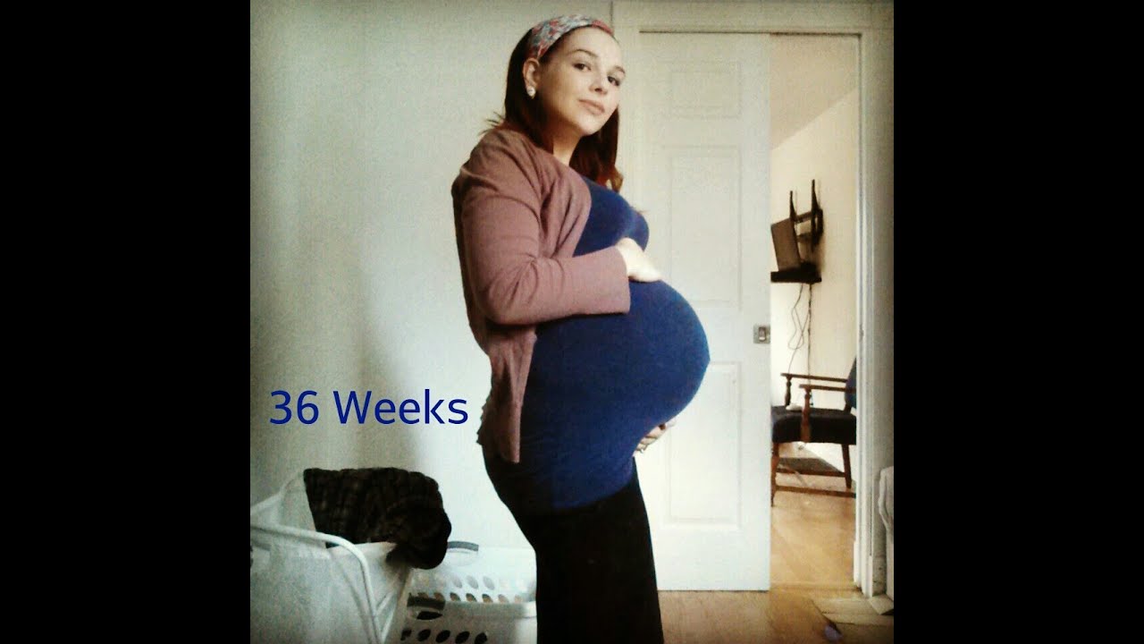 36 Weeks Pregnant & Belly - YouTube