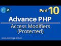 Protected Access Modifier | Object Oriented Concept | Advance PHP Tutorial | Learning Points