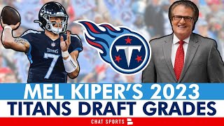 Mel Kiper’s 2023 NFL Draft Grades For Tennessee Titans | Titans News