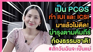 🟡รายการ​สักวัน​ฉัน​จะ​เป็นแม่​ (Ep.72)​ เป็น PCOS ทำ IUI และ ICSI มาแล้วไม่ติด บำรุงจนท้องธรรมชาติ