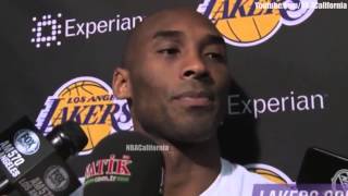 Kobe Bryant On His Injury & Won't Be Able to Come Back Soon | January 5, 2014 | NBA 2013-14 Season