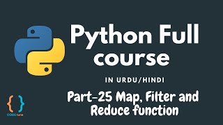 Python Tutorial for Beginners [URDU/HINDI] - #25 Filter, map and reduce functions in Python