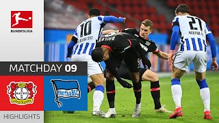Bayer 04 Leverkusen - Hertha Berlin | 0-0 | Highlights | Matchday 9 – Bundesliga 2020/21
