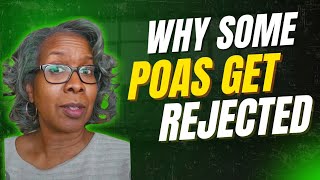 Power of Attorney Rejected? Common Notary Mistakes Explained