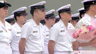 【海上自衛隊】護衛艦「かが」大阪入港セレモニー！生中継！舞鶴音楽隊！