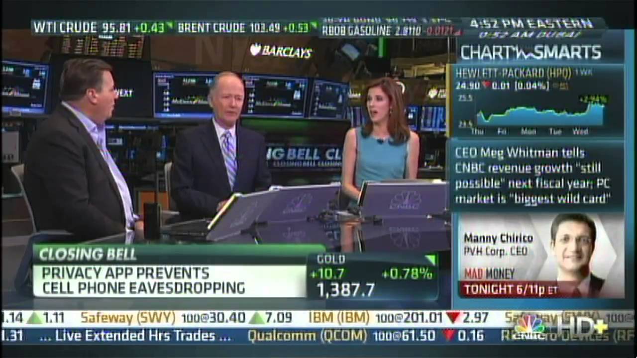 CNBC Closing Bell - Harvey Boulter On NSA Snooping - YouTube