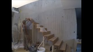 Wie eine Treppe entsteht