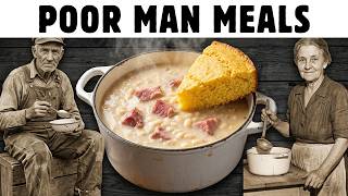 60 FORGOTTEN Poor Man Meals for Seniors Living Alone