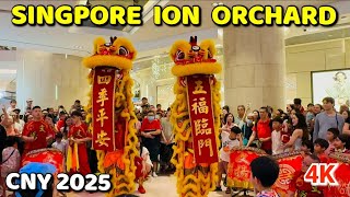 CNY Lion Dance | Ion Orchard Singapore | Chinese New Year 2025