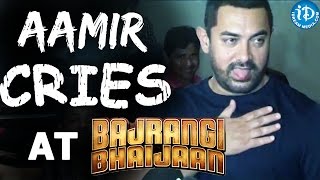 Aamir Khan Cries after watching Salman Khan's Bajrangi Bhaijaan