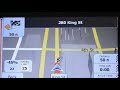 demo on igo primo gps map software in the san fransico usa 3d view tts voice windows ce version.