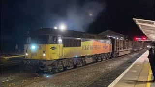 Class 56 | 56049 ‘Robin of Templecombe’ | Thrash, Clag \u0026 Tones | Colas | Chester | 09/02/23